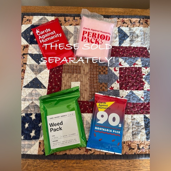 Cards Against Humanity HOLIDAY EXPANSION PACK~ 2013 + PERIOD PACK NEW❗️SEALED❗️ - Picture 7 of 9